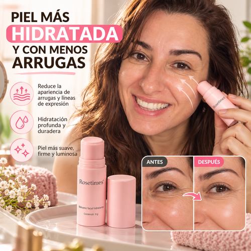Suaviza la apariencia de Arrugas y Líneas de Expresión